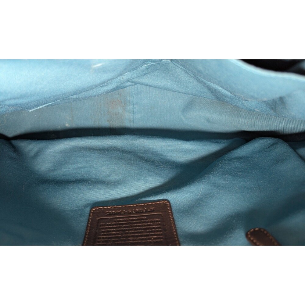 Coach Chelsea Brown Leather Crossbody Shoulder Bag Soft Leather - Picture 6 of 7